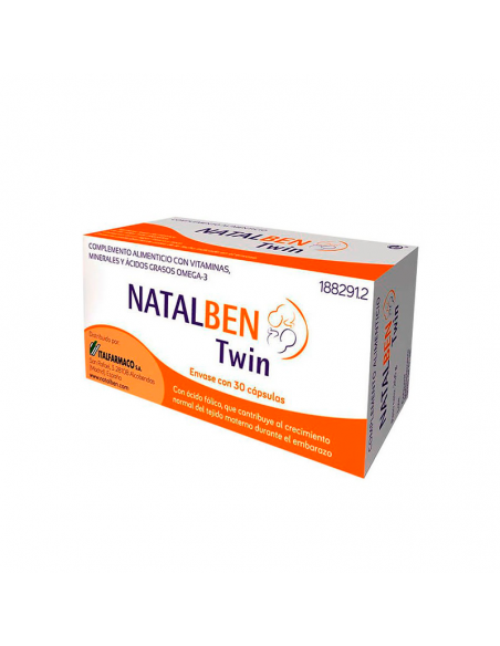 NATALBEN TWIN 30 CAPSULAS