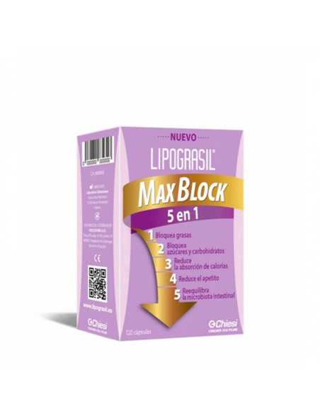 LIPOGRASIL MAXBLOCK 5 EN 1 120 120 CAPSULAS