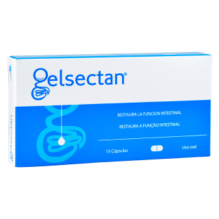 Gelsectan 15 Cápsulas Función Intestinal.