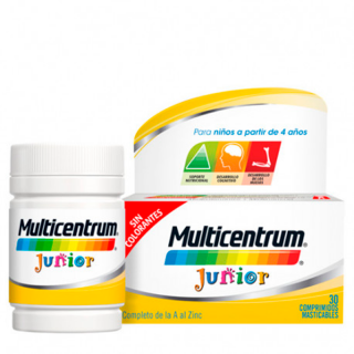 Multicentrum Junior 30 Comprimidos.