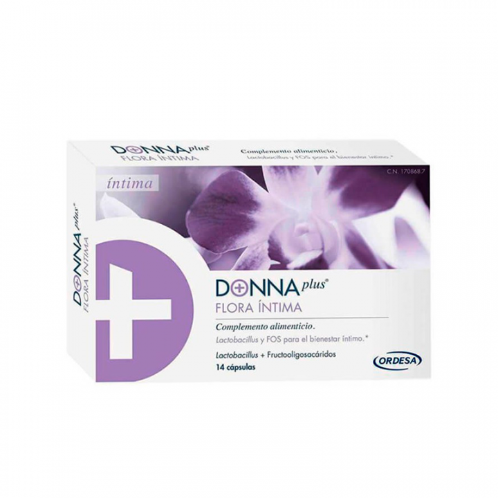 DONNA PLUS+ FLORA INTIMA 14 CAPSULAS