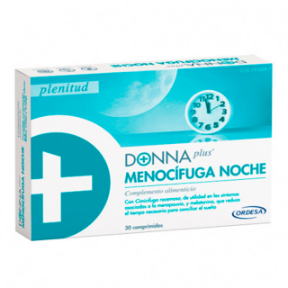 Donna Plus Menocifuga Noche 30 Comprimidos.