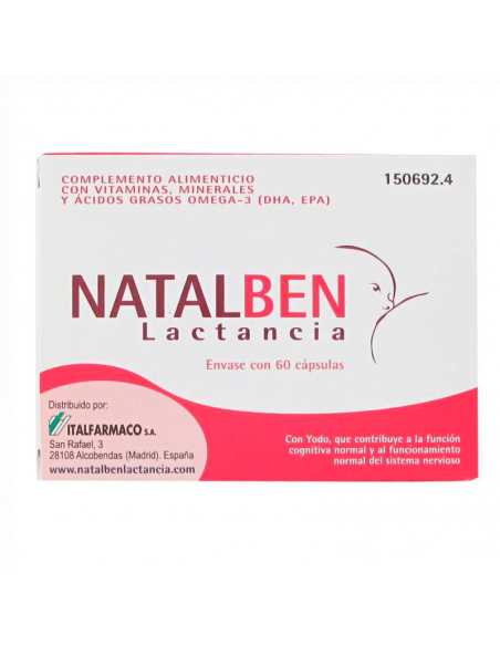 Natalben Lactancia 60 Cápsulas