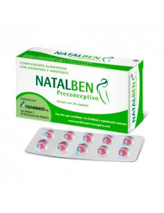 Natalben Preconceptivo 30 Capsulas