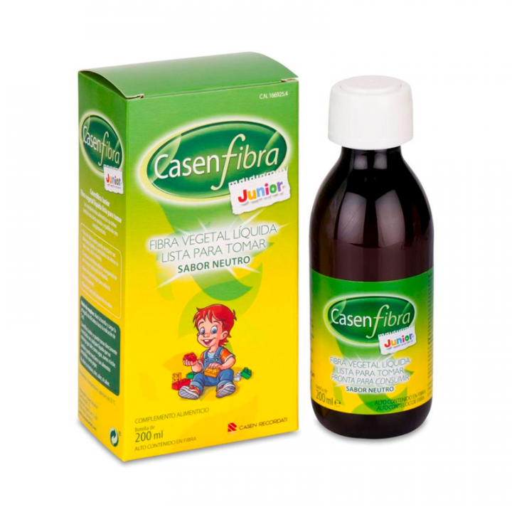Casenfibra Junior Fibra Vegetal Botella 200ml.