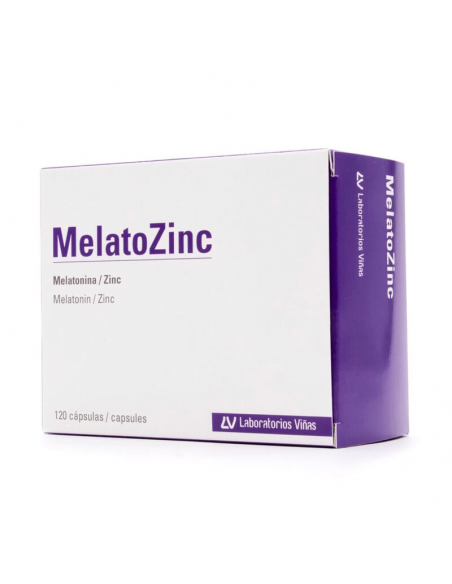 MELATOZINC FORMATO AHORRO 120 CÁPSULAS LABORATORIOS VIÑAS