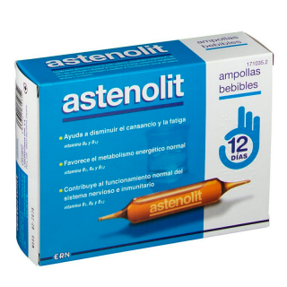 Astenolit 12 Ampollas Bebibles.