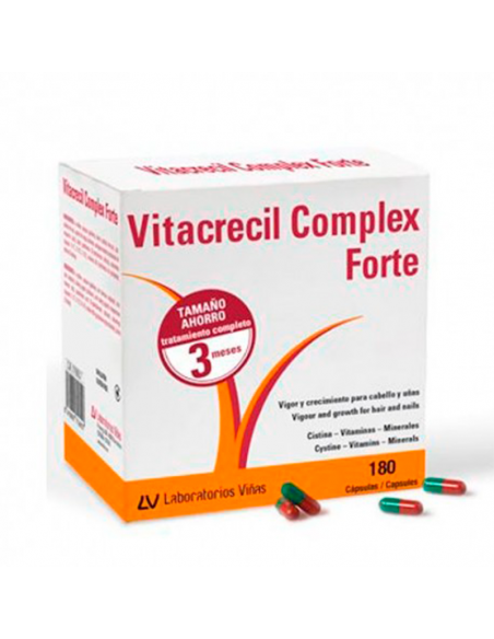 Vitacrecil Complex Forte Caps 180 Capsulas