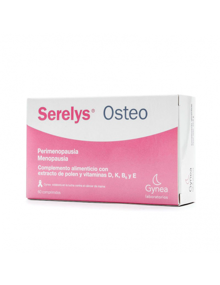 Serelys Osteo 30 Capsulas Perimenopausia Menopausia Con Polen Y Vit D, K2, B6 Y E