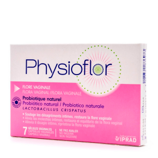 Physioflor 7 Cápsulas Vaginales.