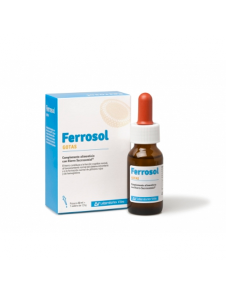 FERROSOL GOTAS Y SOBRE 30 ML + 1.9 G