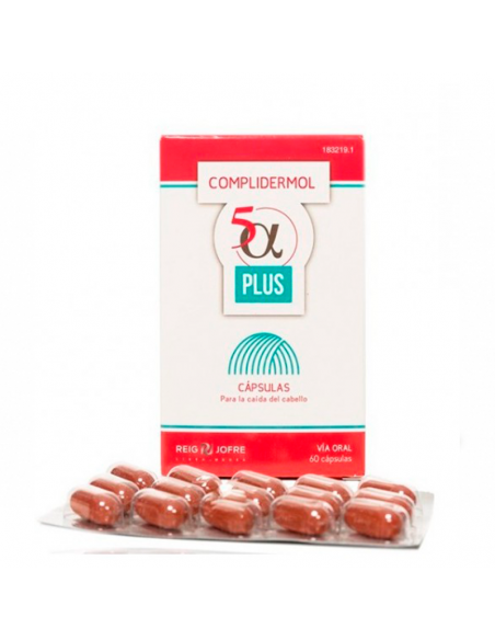 COMPLIDERMOL 5ALFA PLUS 60 CAPSULAS