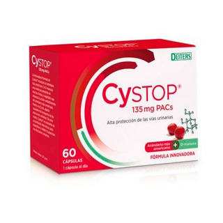 Cystop 60 Cápsulas Arándano Rojo 135mg.