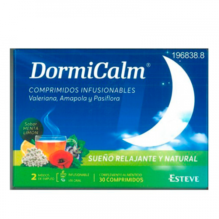 Dormicalm 30 Comprimidos Infusionables.