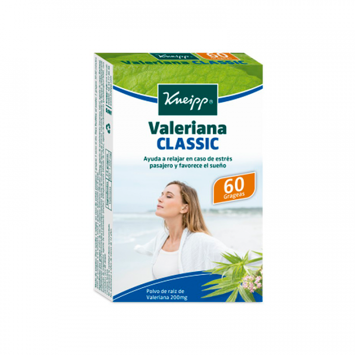 Kneipp Valeriana Classic 60 Grageas 200mg.