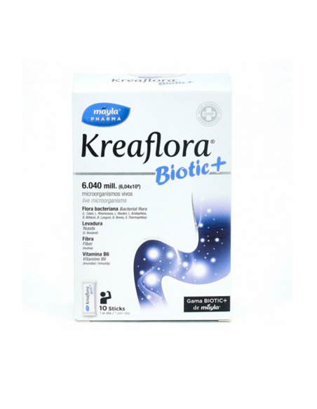 Mayla Pharma Kreaflora Biotic+ 10 Sticks 1,6 G