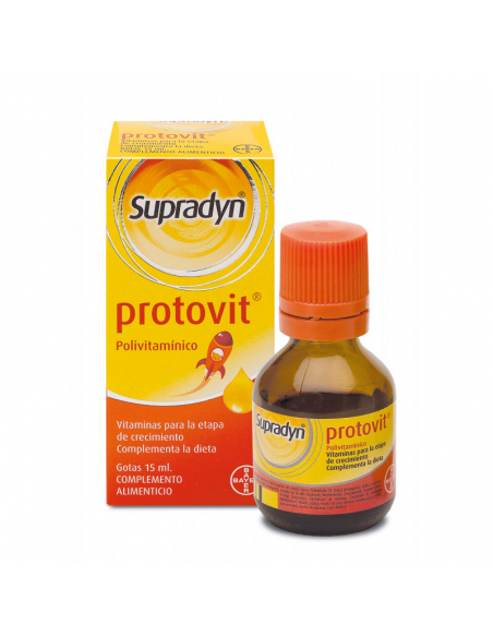 Supradyn Protovit Polivitaminico Infantil Gotas 15 Ml.