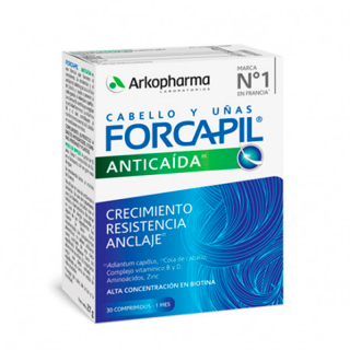 Forcapil Anticaída Cabello 30 Cápsulas.
