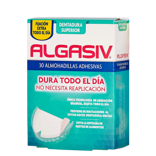 Algasiv Dentadura Superior 30 almohadillas.
