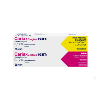 Cariax Gingival Pasta dentrífica 2x125ml.