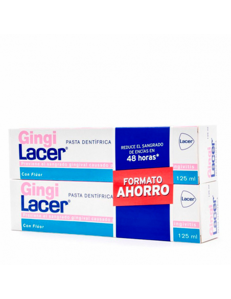 Lacer Gingilacer Pasta Dentrífica 2X125Ml