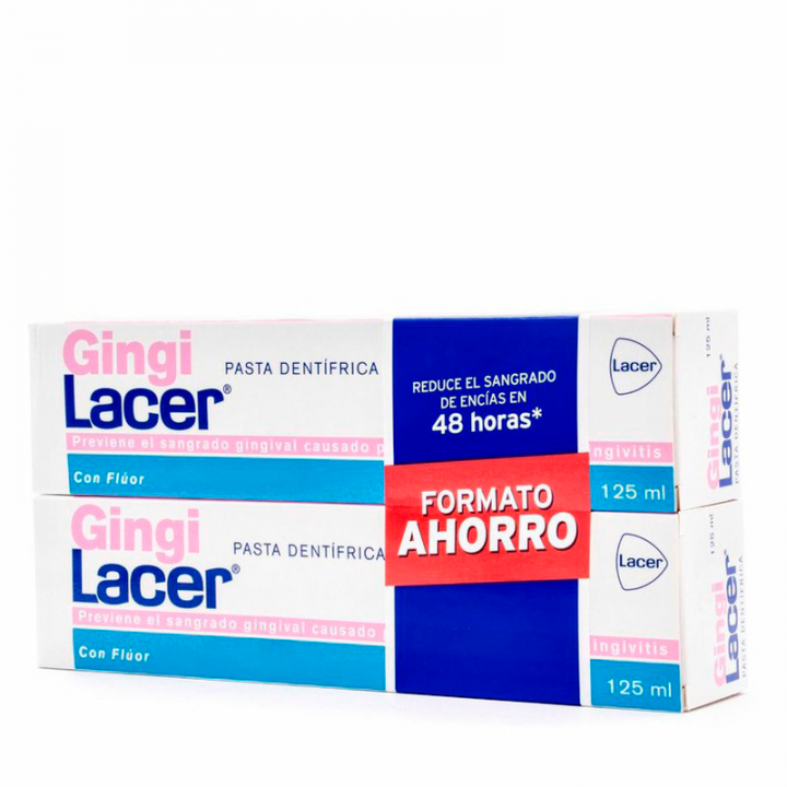 Lacer Gingilacer Pasta dentrífica 2x125ml.
