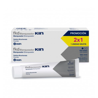 Kin Fkd Blanqueador Pasta dentrífica Sabor Menta 2x125ml.