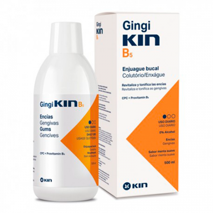 Kin Gingikin Plus Enjuague Bucal 500ml.