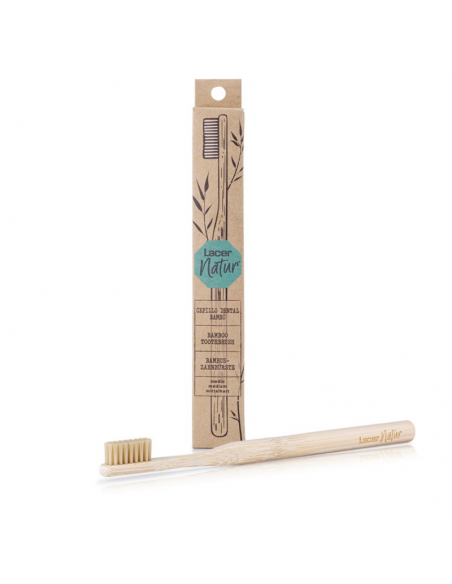 LACER CEPILLO DENTAL ADULTO LACER NATUR BAMBU MEDIO