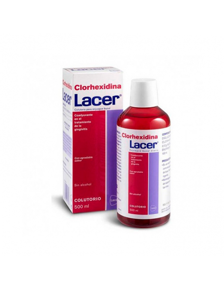 Lacer Colutorio Clorhexidina 0.2% 1 Envase 500 Ml