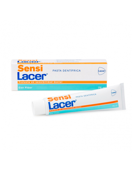 LACER SENSILACER PASTA 75ML FLUOR TRATANTE EN SENSIBILIDAD DENTAL