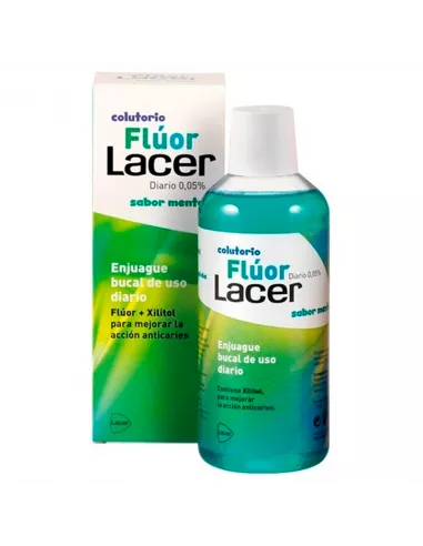 Lacer Fluor Colutorio Fluor Diario 0,05 % Menta...