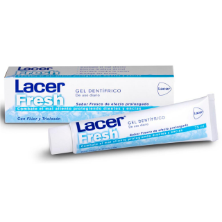 Lacerfresh Pasta Gel Flúor y Triclosan 75ml.