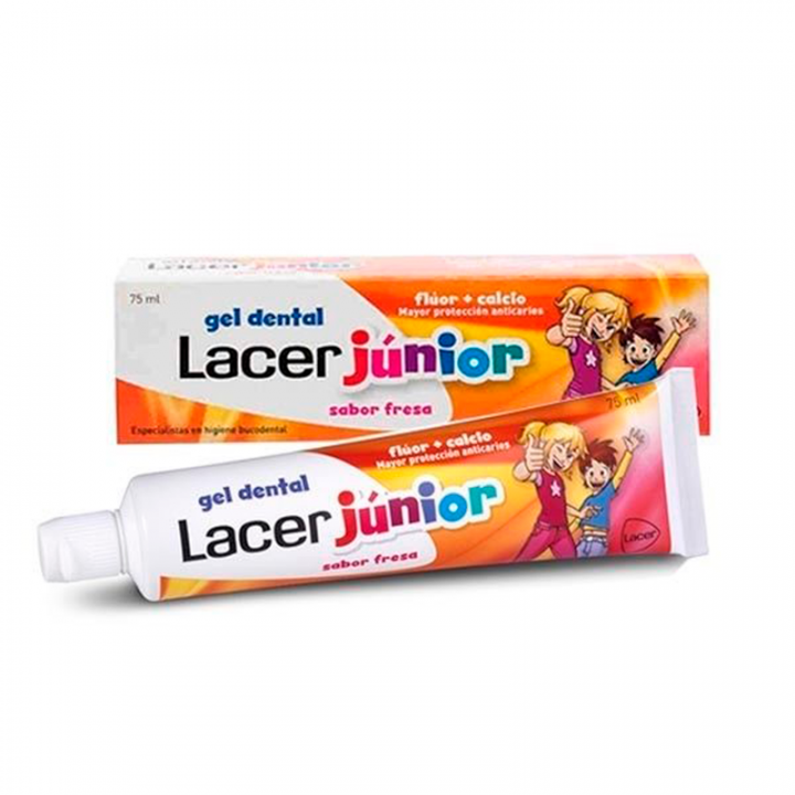 Lacer Junior Gel Dental 75ml.