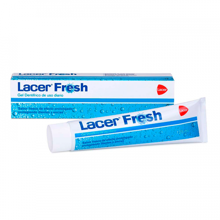 Lacerfresh Gel dentrífico Uso diario 125ml.