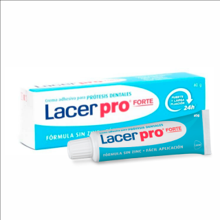 Lacerpro Forte Adhesivo Prótesis Dental 40gr.