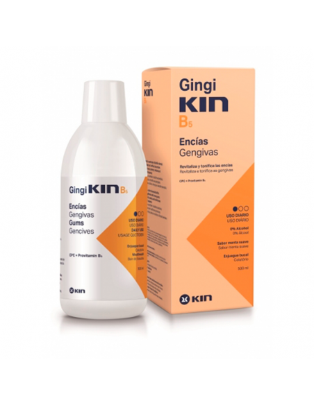 Kin Gingikin B5 Plus Colutorio 1000 Ml Uso Diario Revitaliza Y Tonifica Las Encias