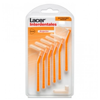 Lacer Cepillo Interdental Naranja Extrafino.