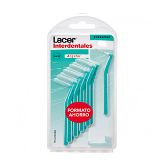 Lacer Cepillo Interdental Verde Extrafino Angular 10 Ud.