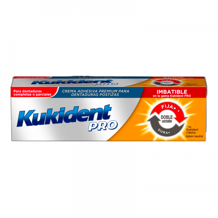 Kukident Pro Doble Acción Crema Adhesiva 40gr.