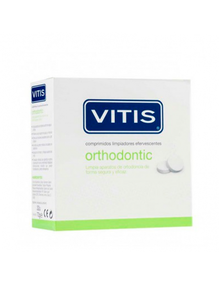 Vitis Comprimidos Limpiadores Orthodontic, Efervescentes 32 U