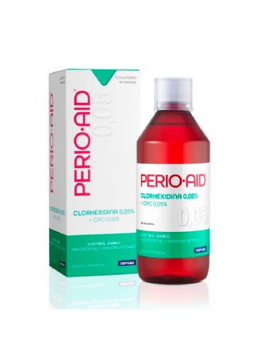 Perio Aid Colutorio Mantenimiento 1000ml Clorhexidina 0,05% Mantenimiento Y Control Periodontal