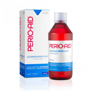 Perio Aid Colutorio Clorhexidina 0,12% Sin Alcohol 500ml.