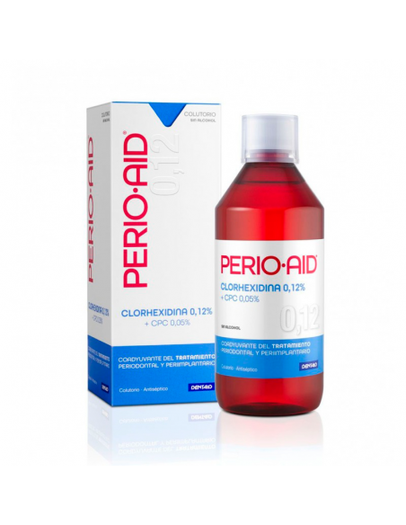 Perio Aid Colutorio Bucal Tratamiento Clorhexidina 0,12% 500ml