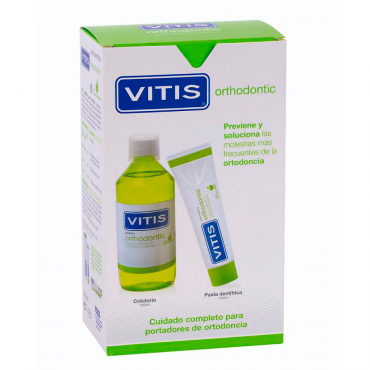 Vitis Pack Orthodontic Pasta + Colutorio.