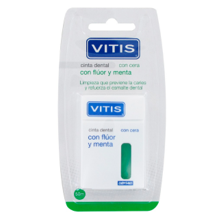 Vitis Cinta con Cera Flúor y Menta 50mts.