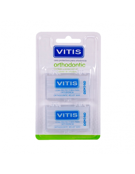 Vitis Cera Protectora Para Ortodoncias 100Mt Duplo 2X50Mt,Cuidado Y Proteccion Portadores Ortodoncia