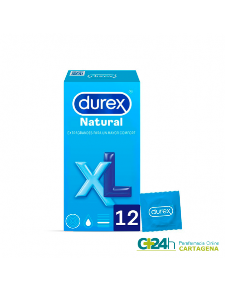 Durex Natural XL 12 Preservativos
