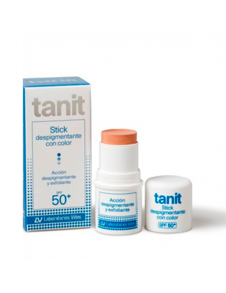 TANIT STICK DESPIGMENTANTECON COLOR 4 G ACCION DESPIGMENTANTE Y EXFOLIANTE SPF 50+