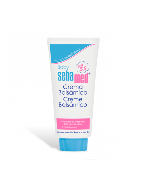 SEBAMED BABY CREMA BALSAMICA 300ML,PREVIENE LAS IRRITACIONES ESCOCEDURAS,PH 5,5,PROTECCION DEL BEBE
